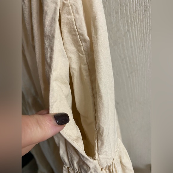 Free People Bluebell Ribbon Strap Maxi Dress In Vacation Sand Women Size S - Picture 4 of 7